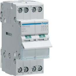 Hager SBN432 4P 32A galvenais slēdzis/izolators
