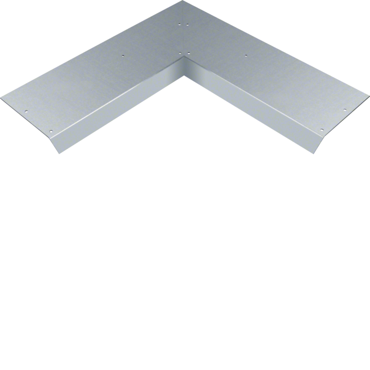 Hager AKBI1500401V Blind Lid Internal Corner for 100EW Cable Trunking 150x40mm