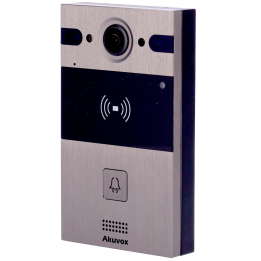 AKUVOX AK-R25A IP65 Video Domofons ar NFC, PoE, RFID – Āra Interkoms