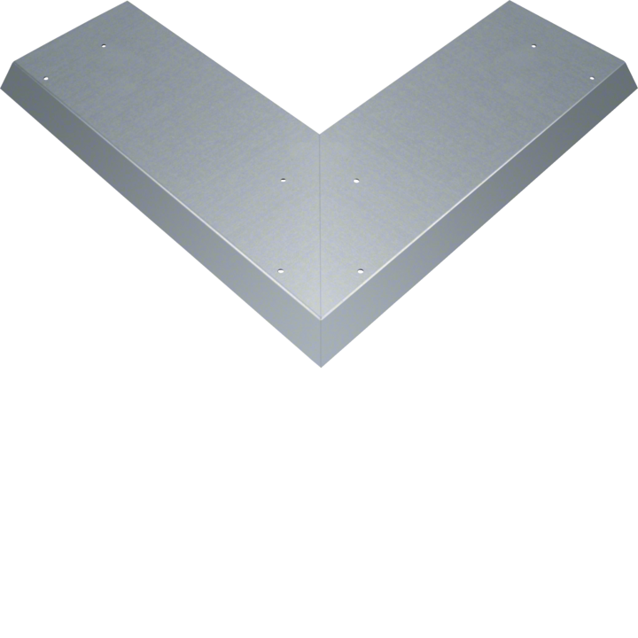 Hager AKBA1500401V Blind Lid External Corner 150x40mm White