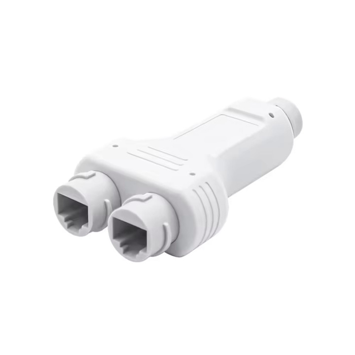 Разветвитель Повторитель для камеры IP активный POE 2 порта 48 В IP66
