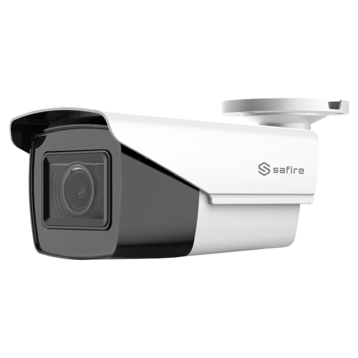 SAFIRE SF-B788Z-5E 5MP Bullet IP kamera ar 2.7-13.5mm varifokālo objektīvu, 40m IR, IP67, PoE