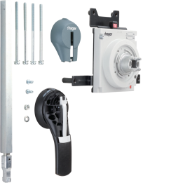 Hager HXE031H pagarināts rotējošais rokturis H800-H1000
