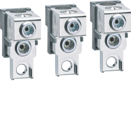 Hager HYT007H Cage Terminal Distribution Block 3P 35-120mm² Cu/Al