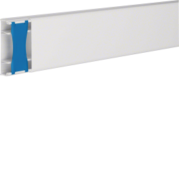 Hager ATA207529016 Trunking 20x75mm, L=2.0m, Traffic White