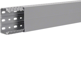 Hager BA740080 Slotted Panel Trunking 40x80mm Grey