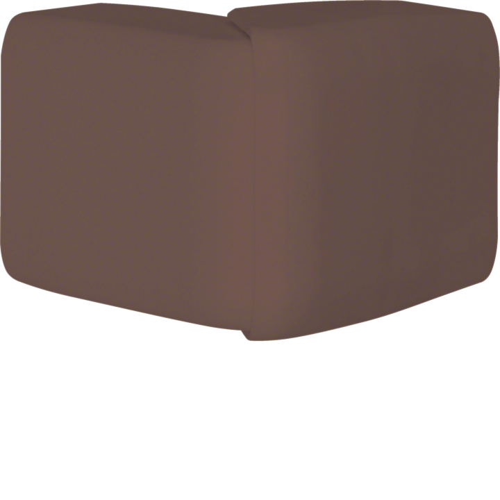 Hager ATA163038014 External Corner for ATEHA Mini Trunking, 16x30mm, Brown