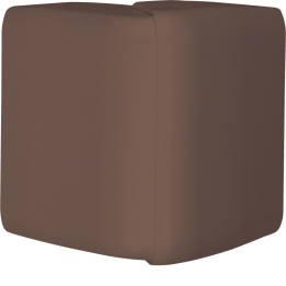 Hager ATA205038014 External Corner for ATEHA Trunking, 20x50mm, Brown