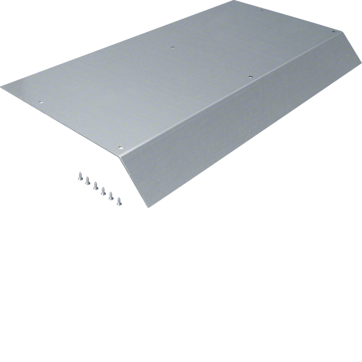 Hager AKB82500701V Blind Lid for Cable Trunking 800mm 45° 100EW 250x70