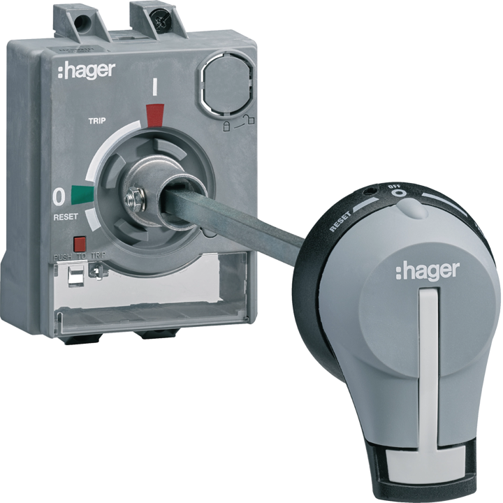 Hager HXS031H rotējošais rokturis uz durvīm P160