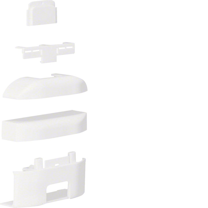 Hager ATA122089016 T piece for ATEHA mini trunking, 12x20 mm, traffic white