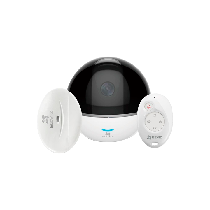 EZVIZ EZ-C6T-RF 2MP PTZ IP kamera ar PoE un Wi-Fi, 1080p, 4mm objektīvs, 10m IR, iekštelpām
