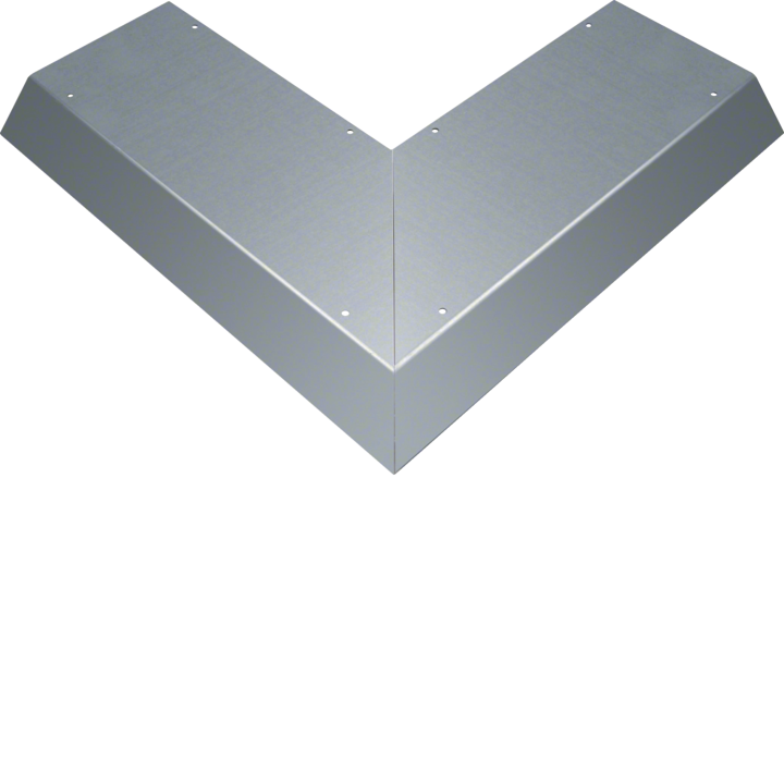 Hager AKBA2500701 Blind Lid External Corner 90° for AK Trunking 250x70mm