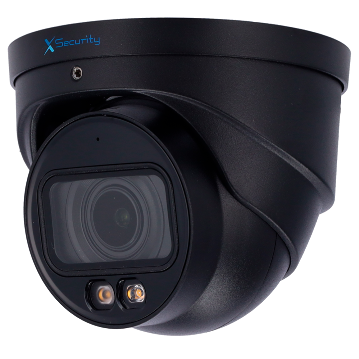 X-SECURITY XS-IPT990ZA-4P-DL-WIZ-BLACK 4MP tornīša IP kamera PoE Wi-Fi IP67