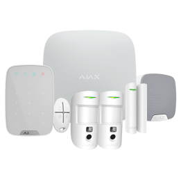 AJAX AJ-HUB2PLUSKIT-DP-PRO-W Smart Home Gateway