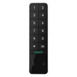 AJAX AJ-KEYPADOUTDOOR-B āra bezvadu skārienjūtīgā tastatūra ar IP65, melna