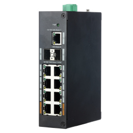 X-SECURITY XS-SWI1108HIPOE-G120DIN Managed Gigabit PoE+ Switch, 11 Ports, 120W