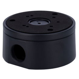 MARCA BLANCA JBOX-118-BLACK Junction Box for Surveillance Cameras