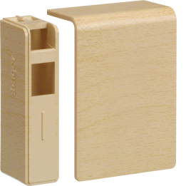 Hager SL200556D3 gala vāciņš kabeļu kanālam, 56x56 mm, pelēks
