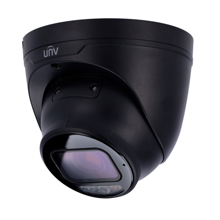 UNIVIEW PRIME UV-IPC3636SB-ADZKM-DL-I1-BLACK 6MP Turret IP Camera with Wi-Fi, IP67, Dual Illumination