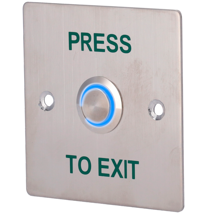 SIB EXITBUTTON303-LED Avārijas izsaukuma poga ar LED indikatoru - Pogas signāls pieejamām tualetēm un palīdzības sistēmām