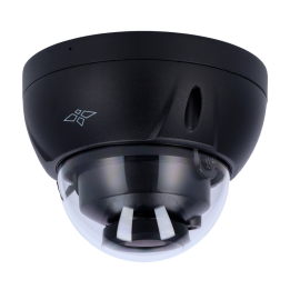 XS-IPB830ZWA-4P-AI-BLACK X-SECURITY 4MP IP67 PoE Dome Camera with AI, Wi-Fi, and IR 40m