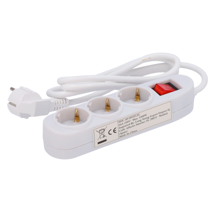 PDU-3P-SWITCH MARCA BLANCA 16A 3P MCB