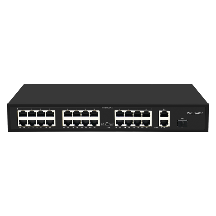 MARCA BLANCA SW2724POE-F-300 Managed Network Switch, 21 Ports