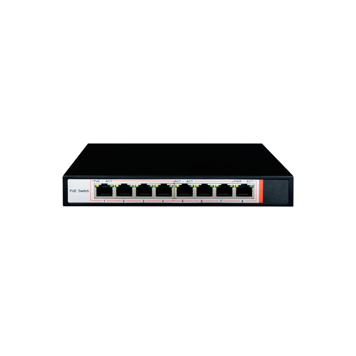 MARCA BLANCA SW0804POE-60W 5-Port 100M Managed PoE Switch