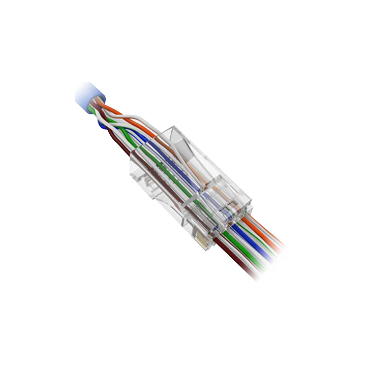 CON300-CAT6-EZ RJ45 Connector Cat6 by MARCA BLANCA