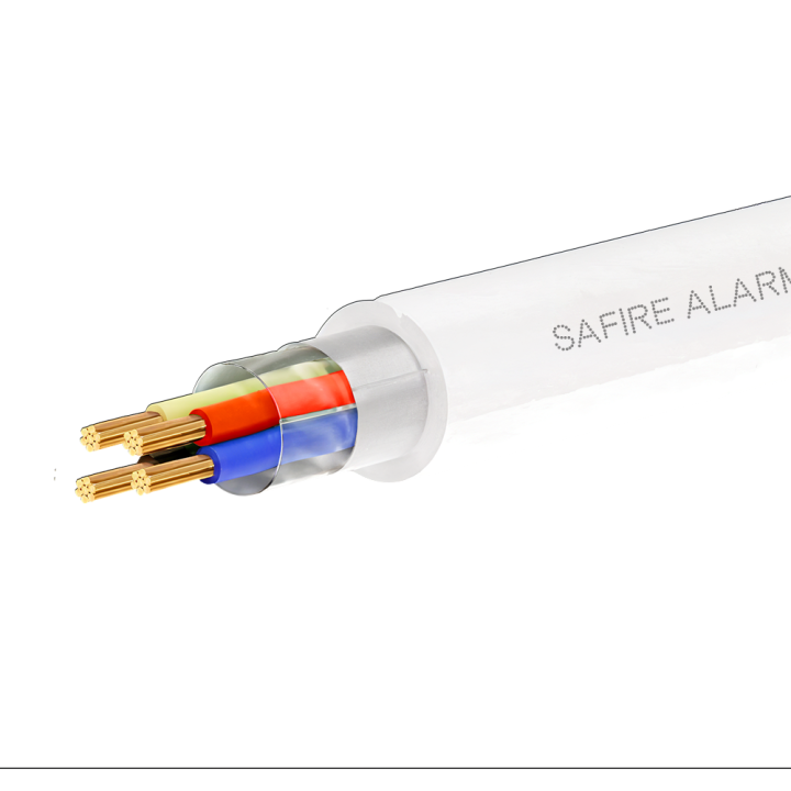 SAFIRE CA4-100-PVC-ECA-WHITE Cat6 U/UTP Bulk Cable 100m White