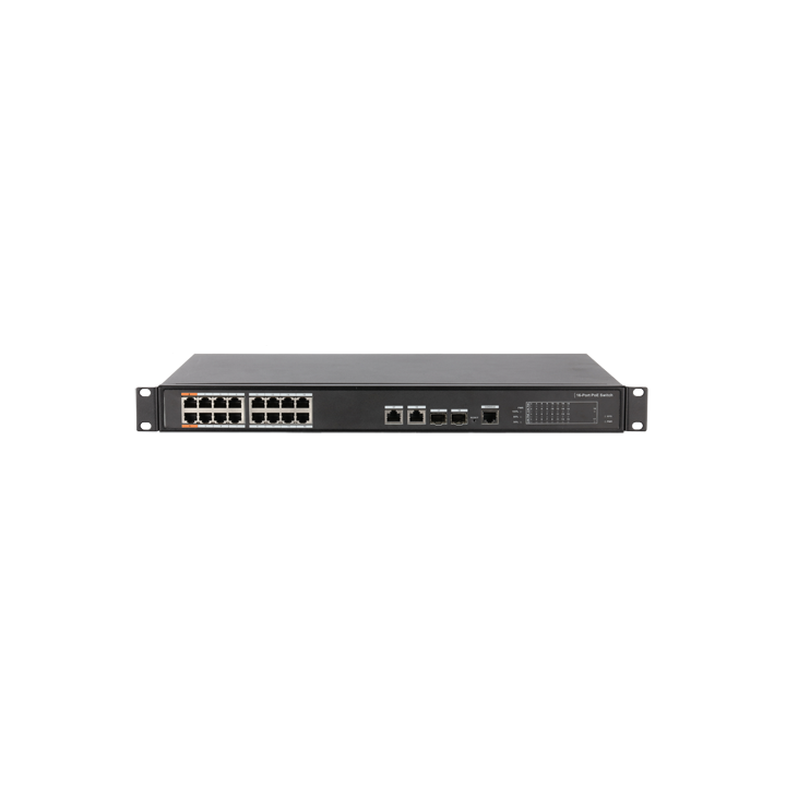 X-SECURITY XS-SW1816-190-HIPOE 16-Port Gigabit Managed PoE+ Switch