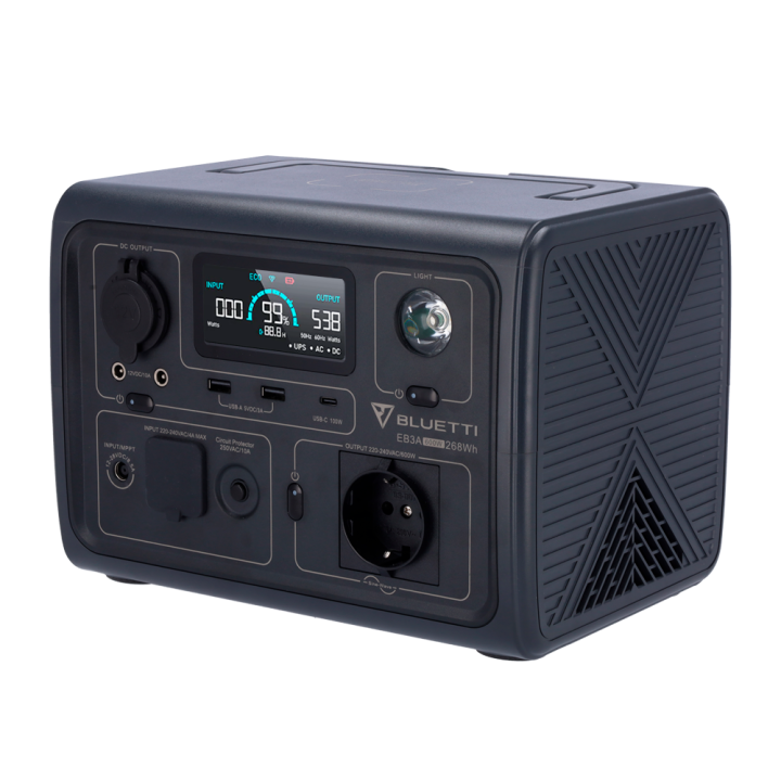 BLUETTI EB3A Portable Power Station 268Wh LiFePO4
