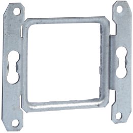 Hager L4950VCHR rievota paneļa kanāls, 45x45 mm pelēks (2 m) ar vāku
