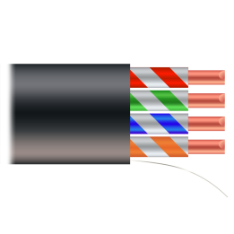 SAFIRE UTP6-500-OUTDOOR-CCA Cat6 Outdoor Bulk Cable 500m