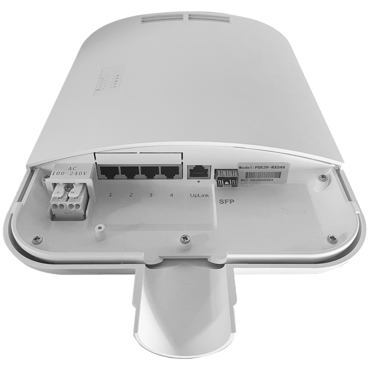 MARCA BLANCA SW0504POE-G-60-OUT 5-Port Gigabit Managed PoE+ Switch, Outdoor, 60W