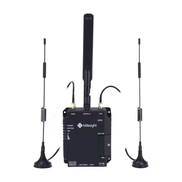 Роутер MILESIGHT MS-UR32-L04EU-W-485, Wi-Fi 4, 100Mbps Ethernet