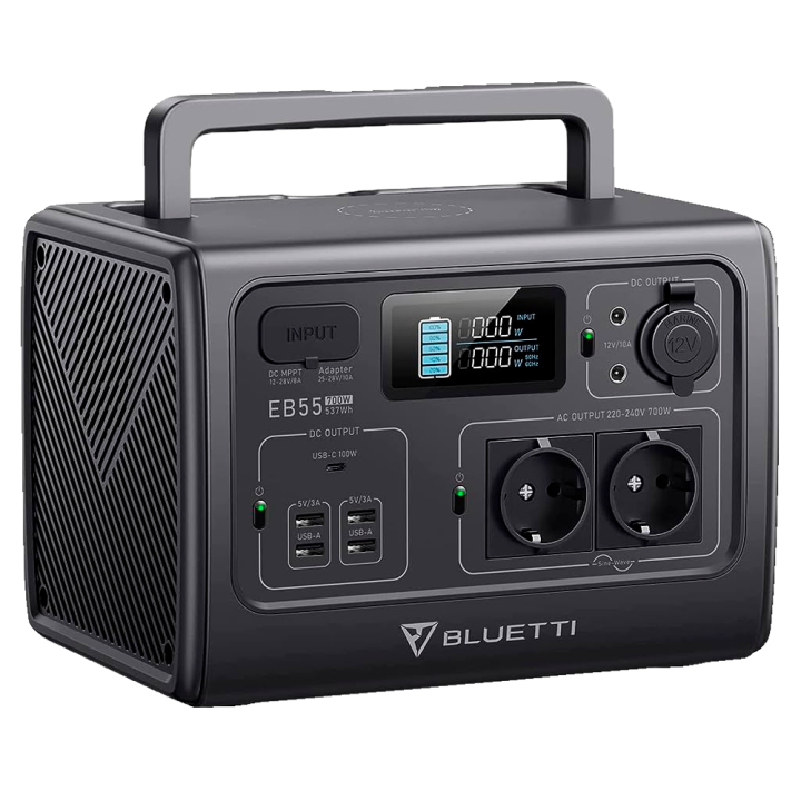 BLUETTI BL-EB55-GREY Portable Power Station 1000 mAh