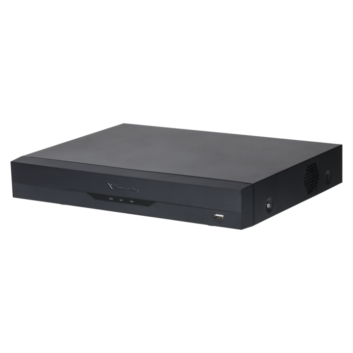 Видеорегистратор X-SECURITY XS-XVR6104AT-4KL-WIZ, гибридный, 4 канала, 4K/8MP, 4 аудиовхода
