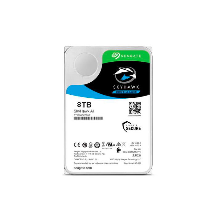 Жесткий диск для видеонаблюдения Seagate HD8TB-S-AI, 8TB