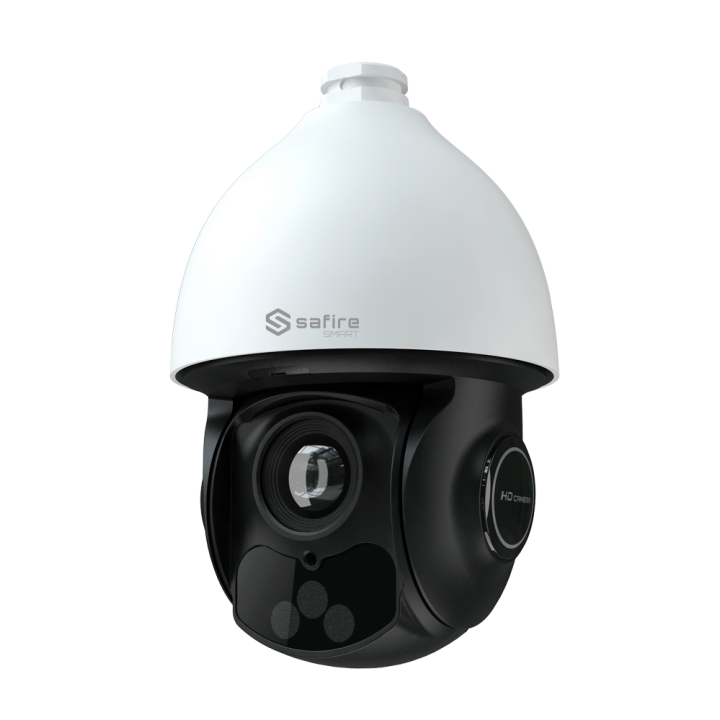 SAFIRE SMART SF-IPSD5032ITA-8I1 8MP IP Speed Dome PTZ Camera with 32x Optical Zoom, PoE, Wi-Fi, IP66, 200m IR