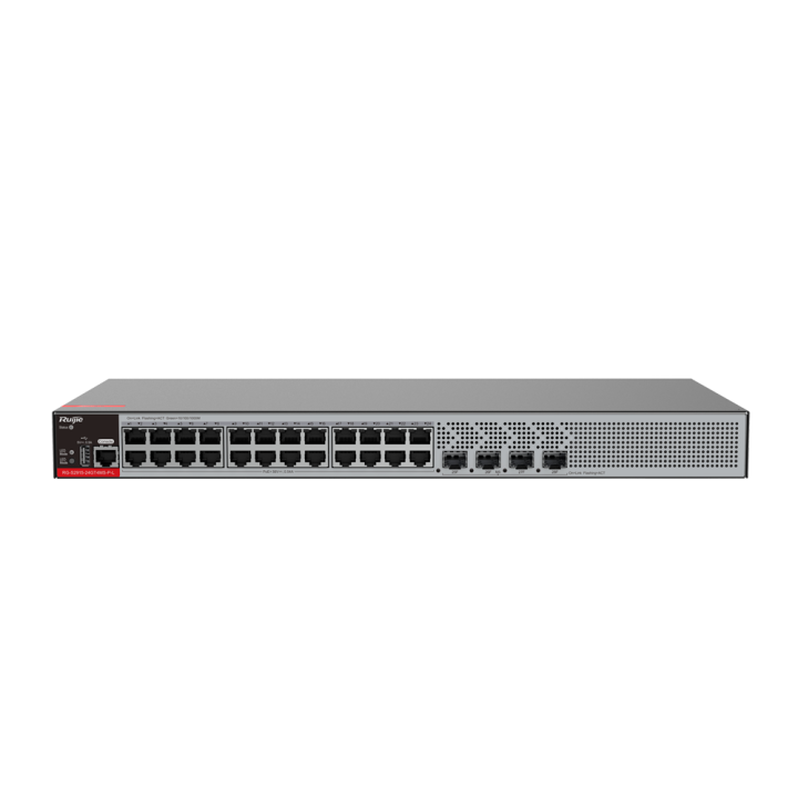 RUIJIE RG-S2915-24GT4MS-P-L Managed PoE Switch, 21x 2.5G/1G Ports, 370W