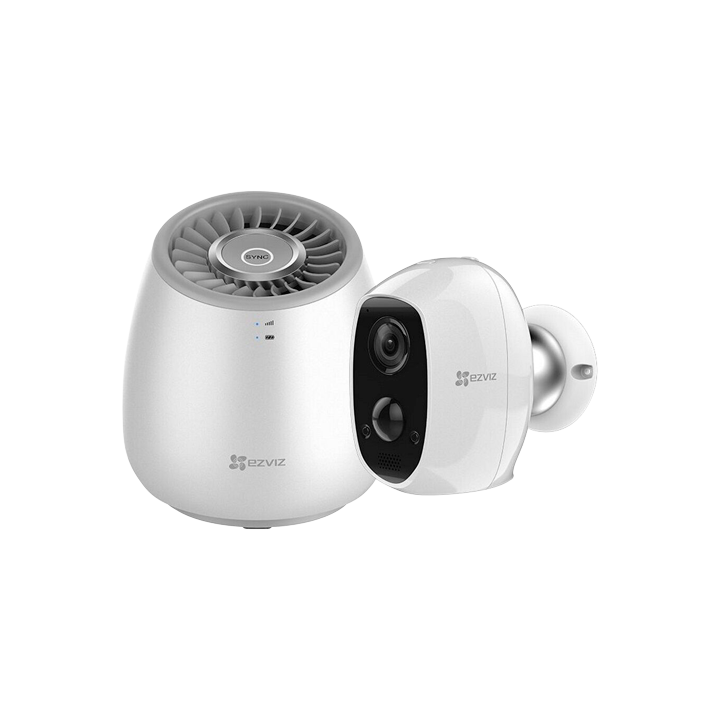 EZVIZ EZ-C3A-WLB IP/PoE PTZ kamera ar Wi-Fi un sirēnu