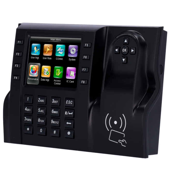 Считыватель приближения ZKTECO ZK-TA-ICLOCK-S560ZMM-12-W для контроля доступа
