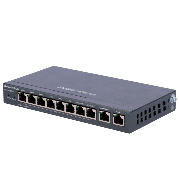 REYEE RG-EG210G-P PoE Router with 10G and Gigabit Ethernet