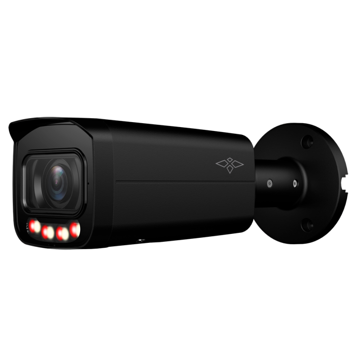 X-SECURITY XS-IPB829ZA-4P-DL-WIZ-BLACK 4MP Bullet IP Camera with Wi-Fi, PoE, IP67, IR 60m