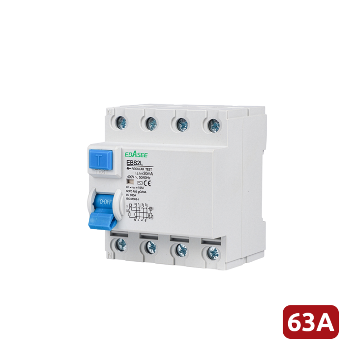 EBS2L-63A-4P MARCA BLANCA Miniature Circuit Breaker 63A 4P