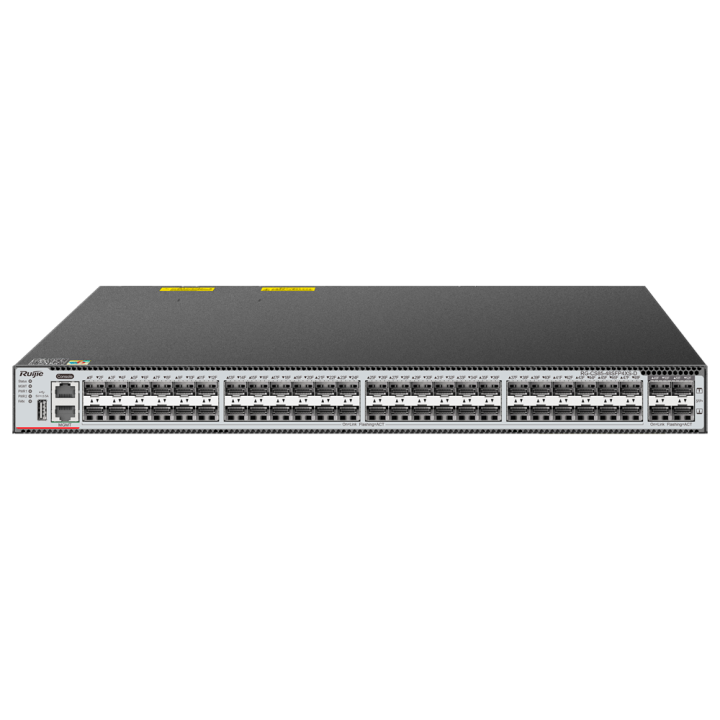 Коммутатор RUIJIE RG-CS85-48SFP4XS-D управляемый L3 Switch, 48x SFP+ 10GbE + 4x 100GbE Uplink, PoE