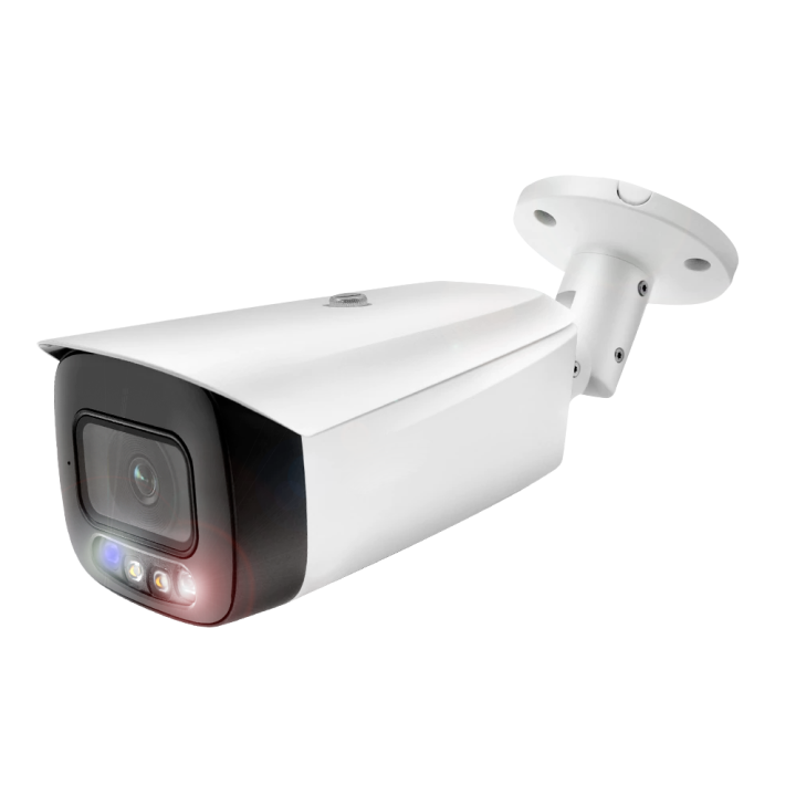 X-SECURITY XS-IPB840CWA-4US-AI 4MP Bullet IP kamera ar PoE, Wi-Fi, IP67, 30m IR, iebūvētu mikrofonu