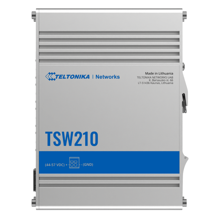 TELTONIKA TK-TSW210 5-портовый Gigabit PoE+ коммутатор